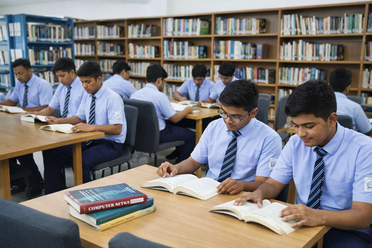Reading time in library